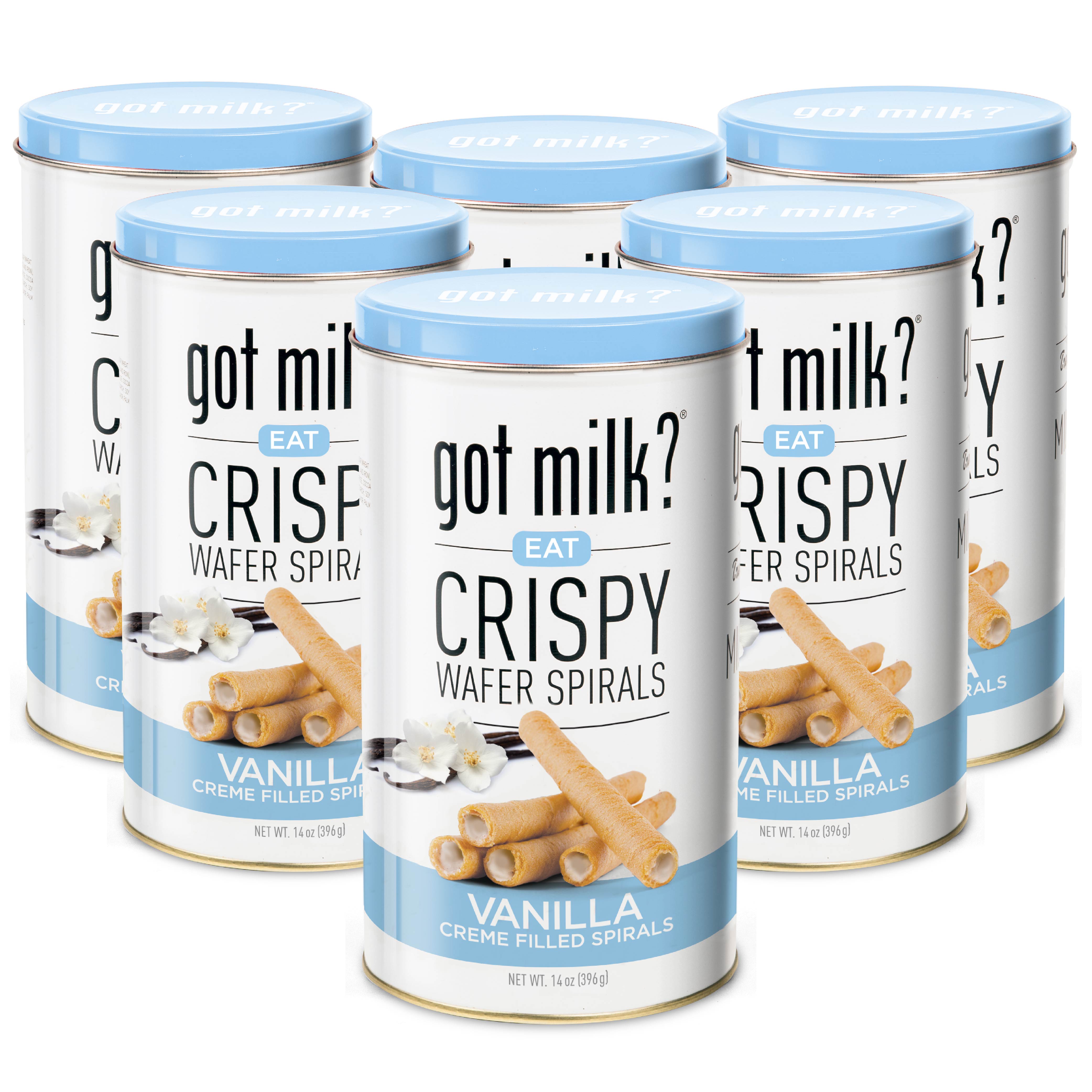 Vanilla Wafer Spirals (6 Pack) – gotmilksnacks