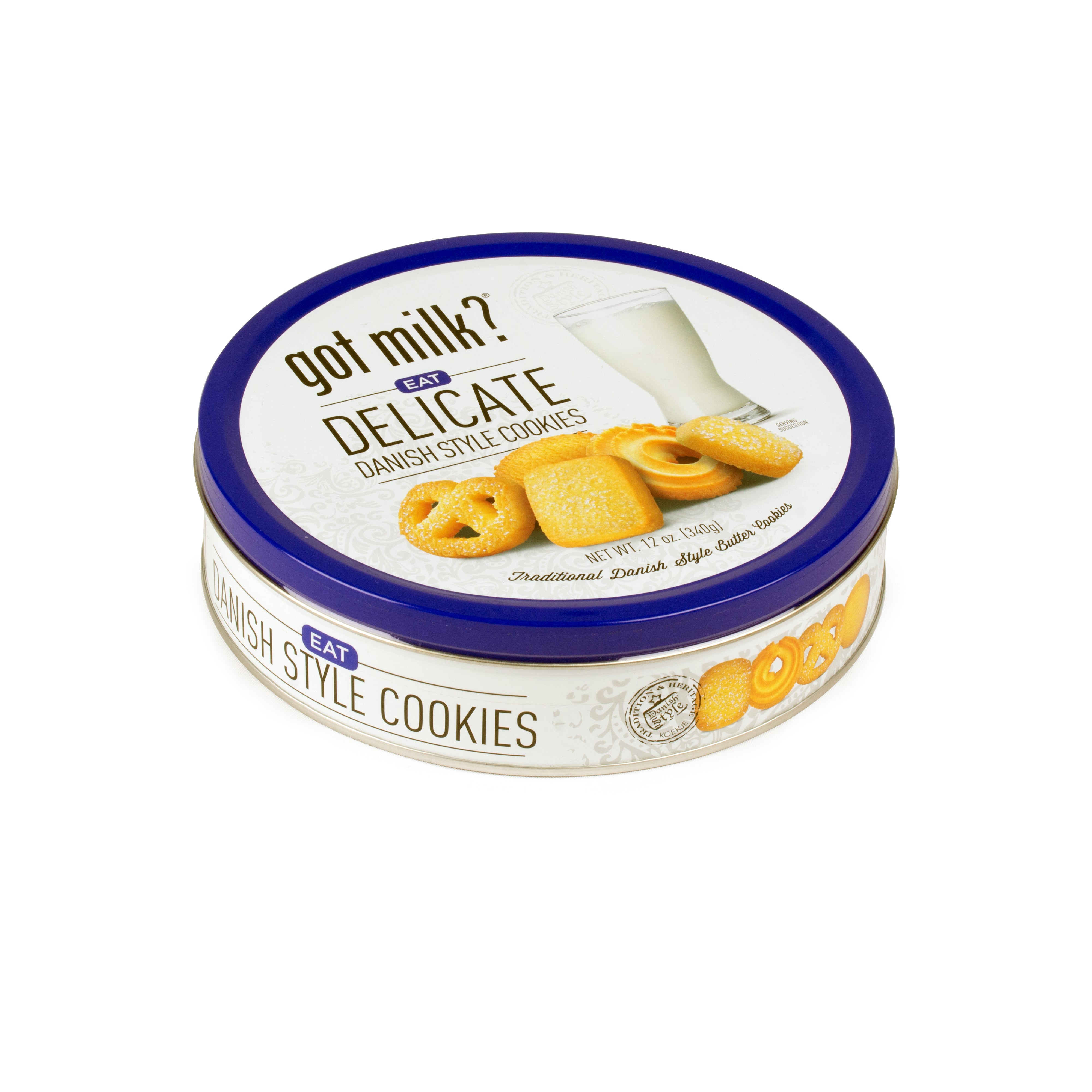 Got milk Delicate Classic Style Butter Cookies