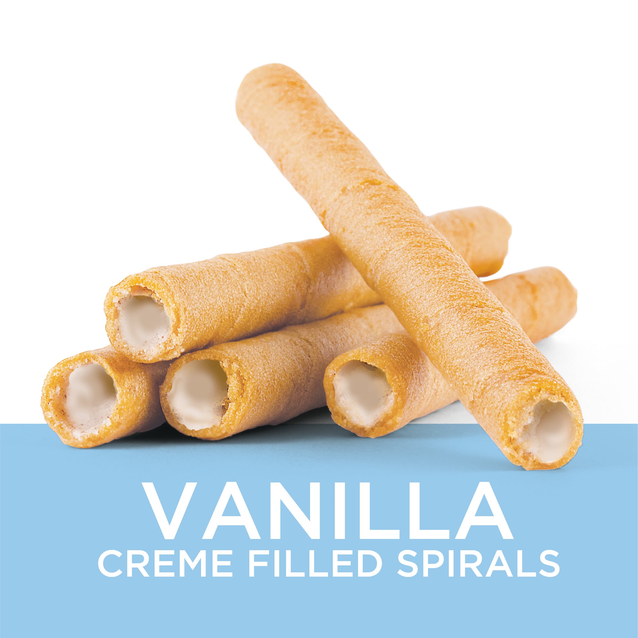 Vanilla Wafer Spirals