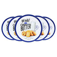 Got Milk? Classic Style Butter Cookies, Embossed Cookie Tin, 12 Oz. (12 Pack)