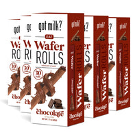 Chocolate Wafer Rolls (12 Pack)