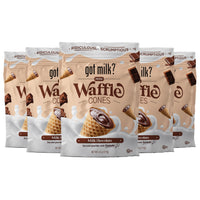Milk Chocolate Mini Waffle Cones (12 Pack)