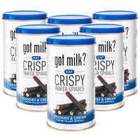 Cookies & Cream Wafer Spirals (6 Pack)