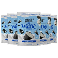 Cookies and Cream Mini Waffle Cones (12 Pack)