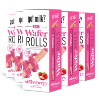 Strawberry Wafer Rolls (12 Pack)