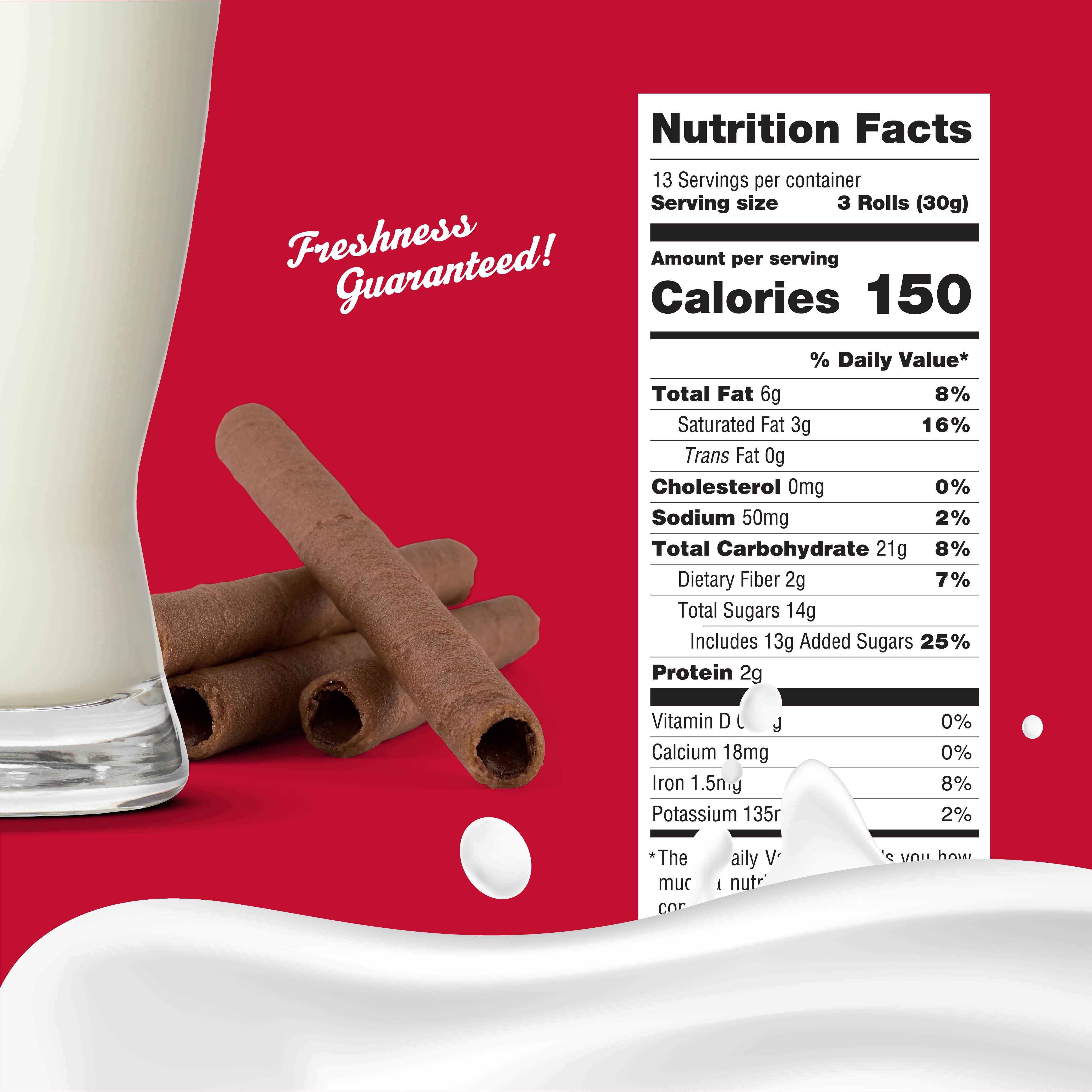 Chocolate Hazelnut Wafer Spirals