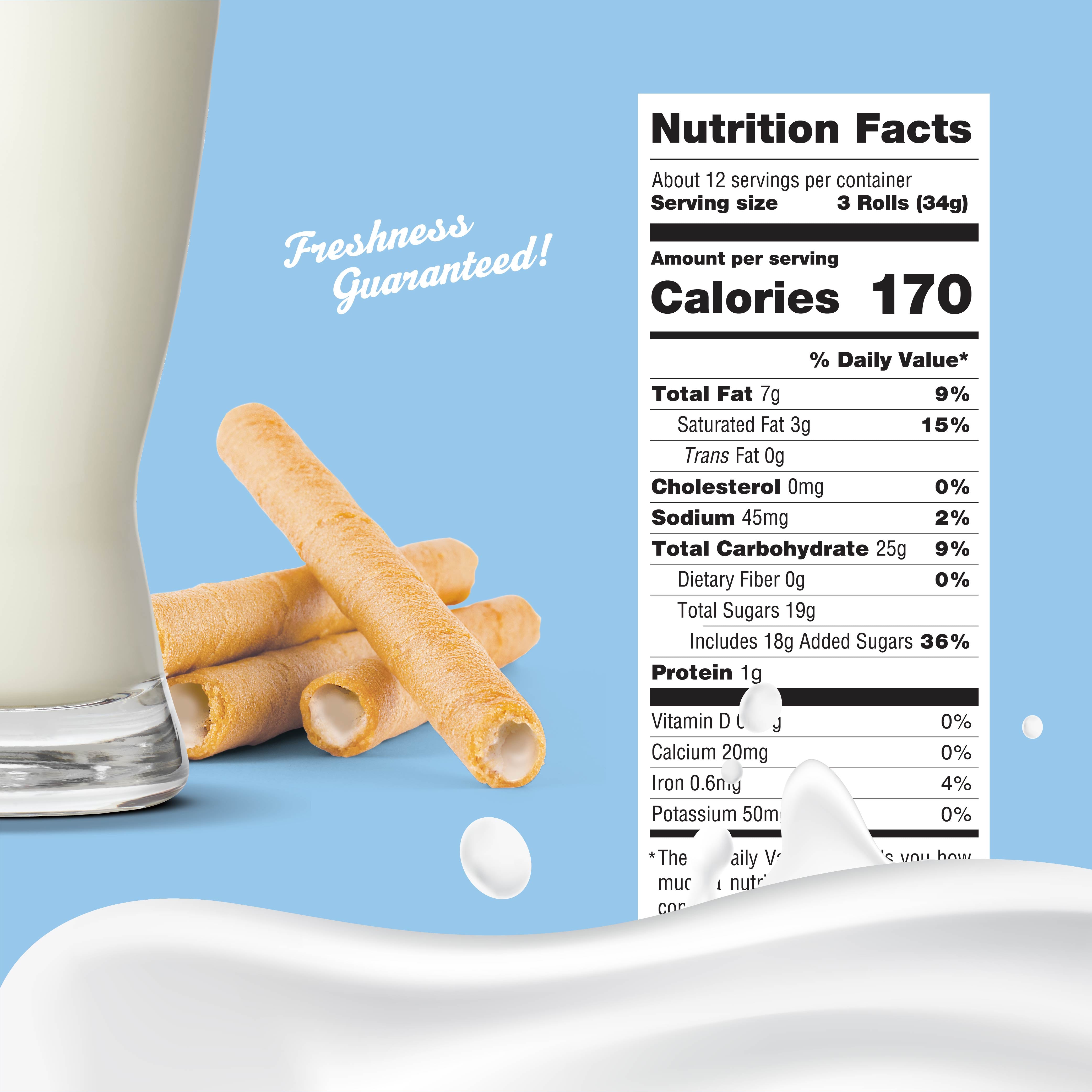 Vanilla Wafer Spirals