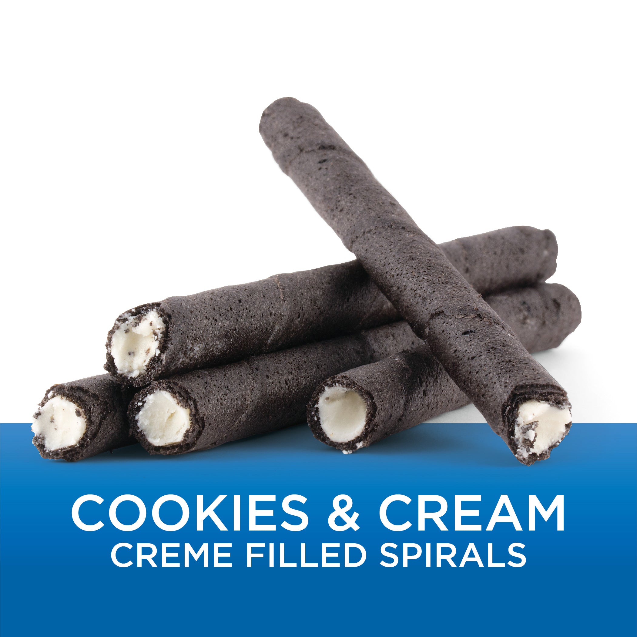Cookies & Cream Wafer Spirals