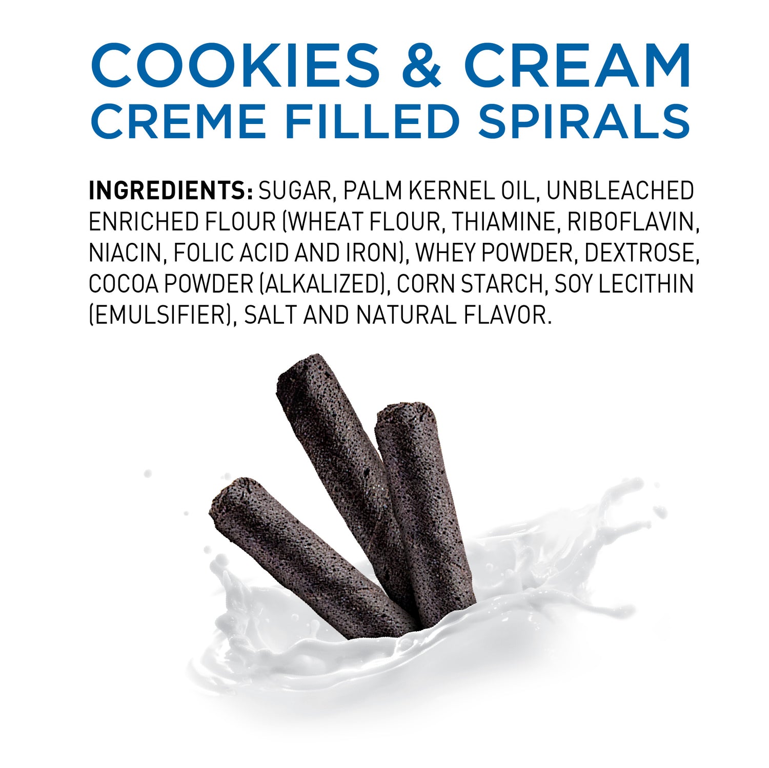 Cookies & Cream Wafer Spirals gotmilksnacks